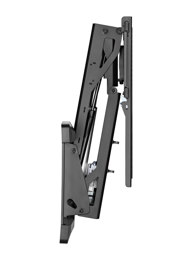 سكيل تك حامل تلفزيون SH 53M 481L متين بمحرك يعمل بتقنية Tuya لشاشات LED/LCD مقاس 43-90 بوصة، مقاس VESA 800x400 مم، أقصى حمولة 50 كجم - حامل تلفزيون ذكي أسود - Image 4